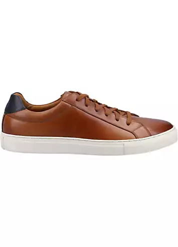 Hush Puppies Tan Colton Cupsole Trainers | Grattan