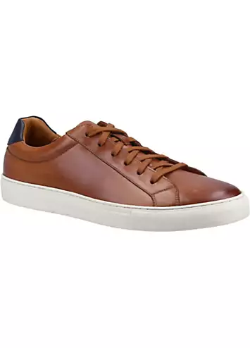 Hush Puppies Tan Colton Cupsole Trainers | Grattan