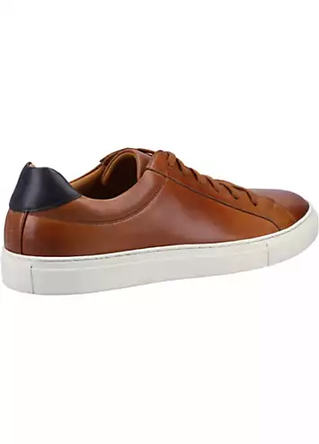 Hush Puppies Tan Colton Cupsole Trainers | Grattan