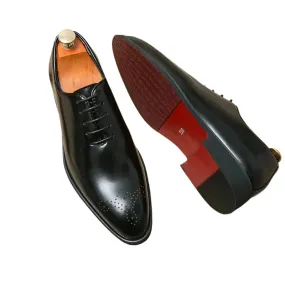 Il Rosso Nuov - Red bottom sole oxford dress shoes for men. Whole cut