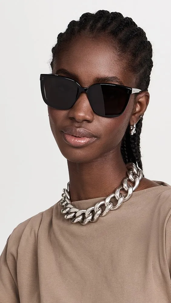 Illesteva   Mallorca Black Sunglasses 