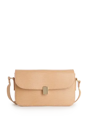 In Printemps Paris  Textured shoulder bag  - Beige