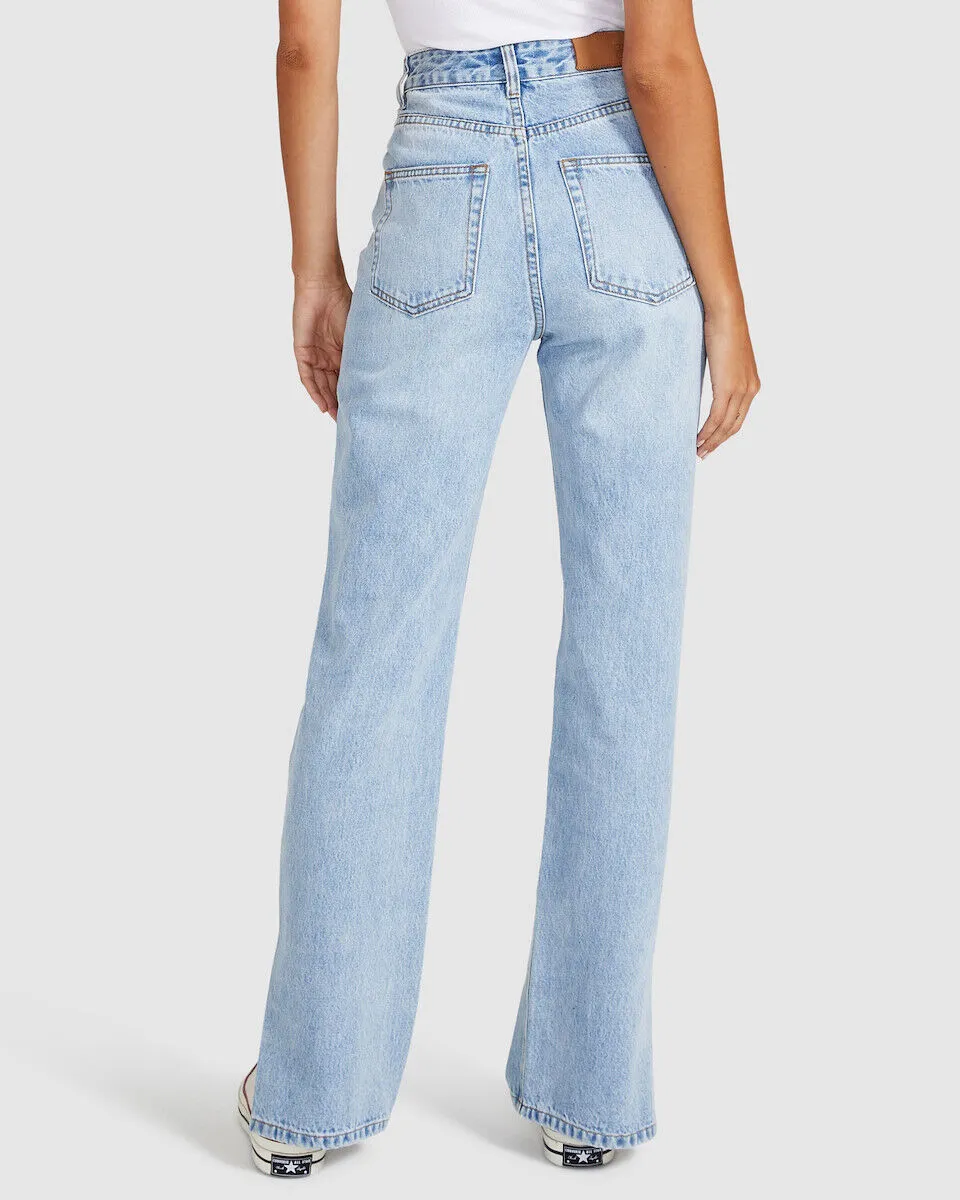 Insight Britney Bootleg Slit Jeans Blue State