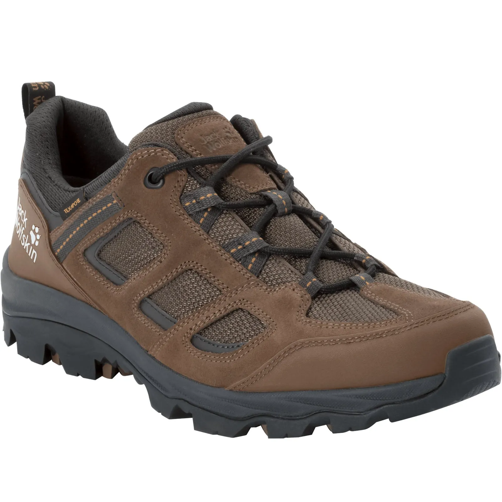 Jack Wolfskin Mens Vojo 3 Texapore Waterproof Walking Shoes - Brown