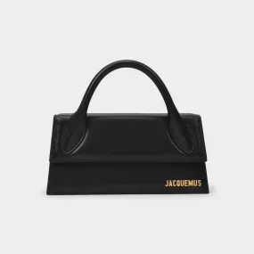 Jacquemus  Le Chiquito Long Bag - Jacquemus -  Black - Leather