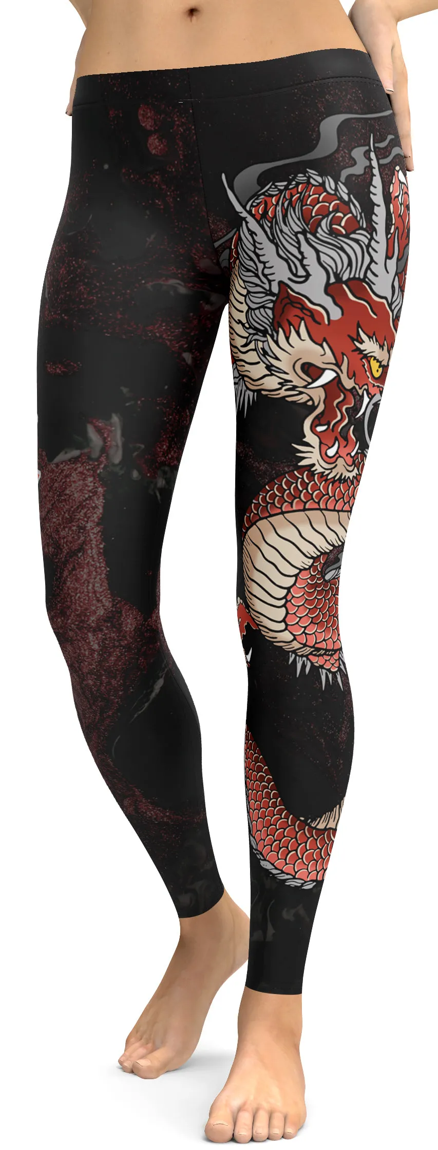 Japanese Dragon Leggings