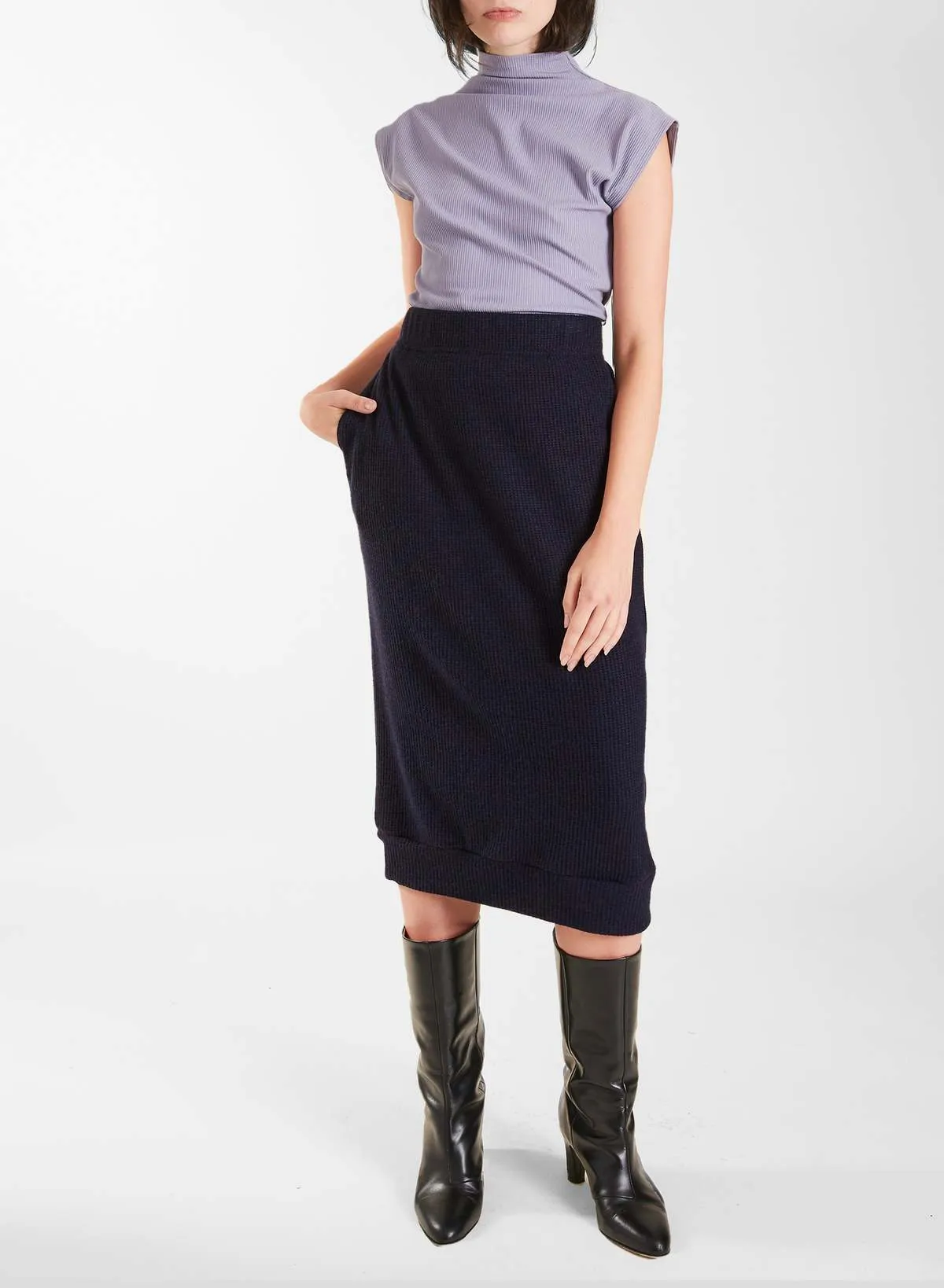 Joan Skirt - Navy