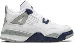 Jordan Kids Jordan 4 Retro Midnight Navy sneakers White