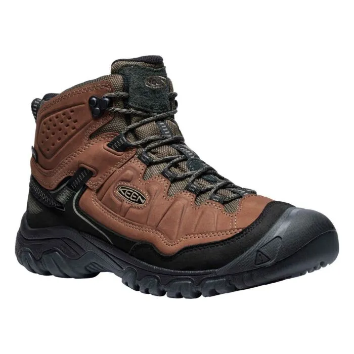 Keen Men's Targhee IV WP Mid Boot - Bison/Black