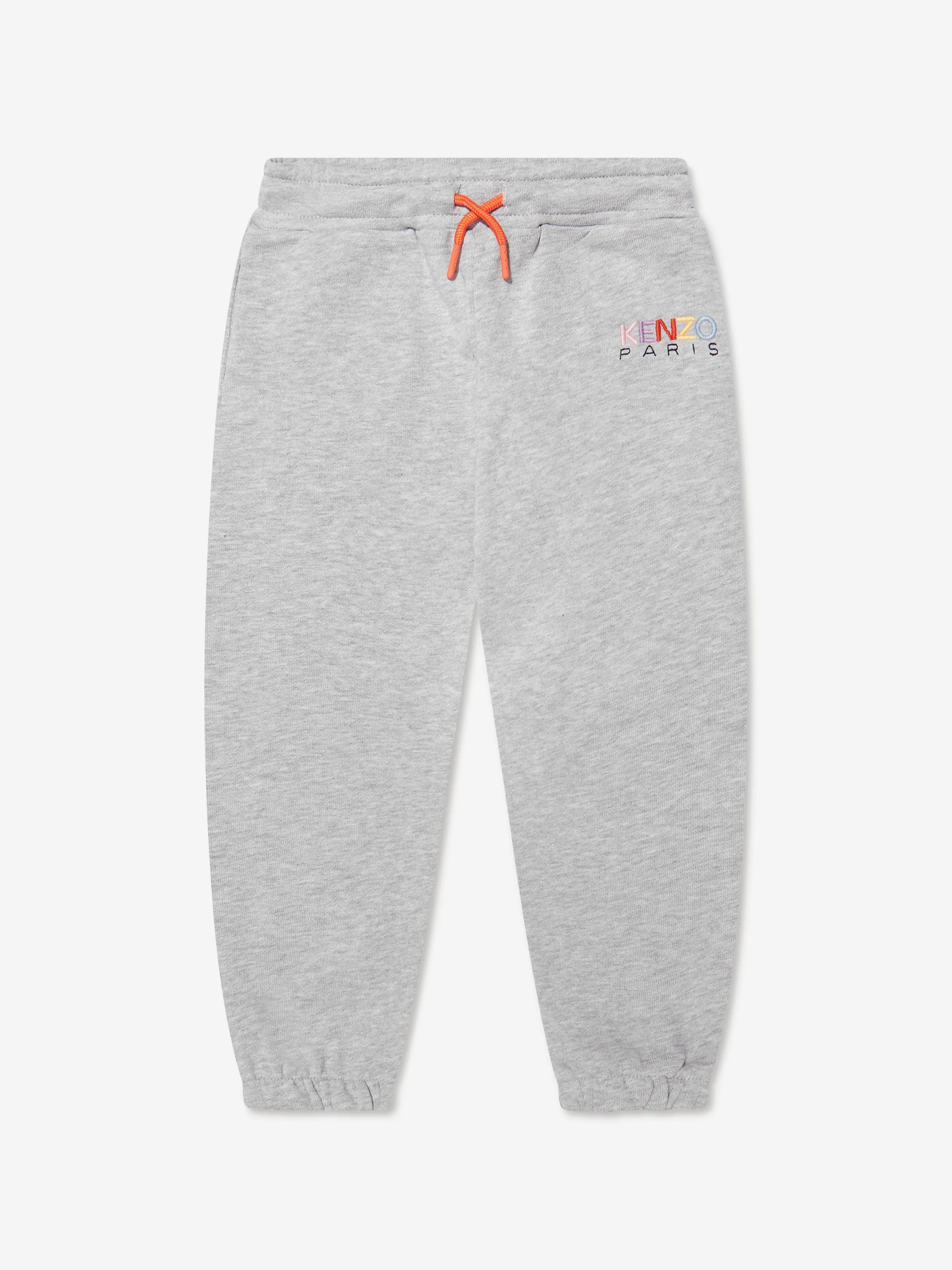 KENZO KIDS - Baby Girls Logo Joggers in Grey | Childsplay Clothing