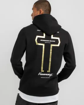 Kiss Chacey Unbowed Hooded Layered Dual Curved Hoodie