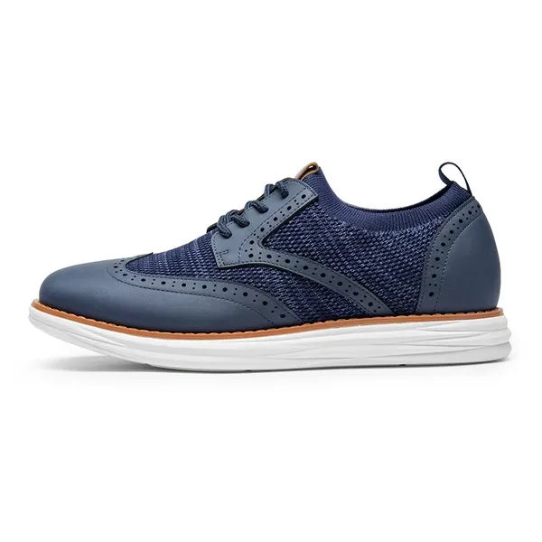 [KnitFlex SmartCraft+] Men's Wingtip Mesh Oxford Sneakers