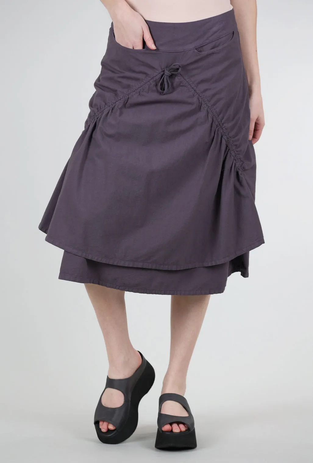 Knotty Dotty Skirt, Bruise