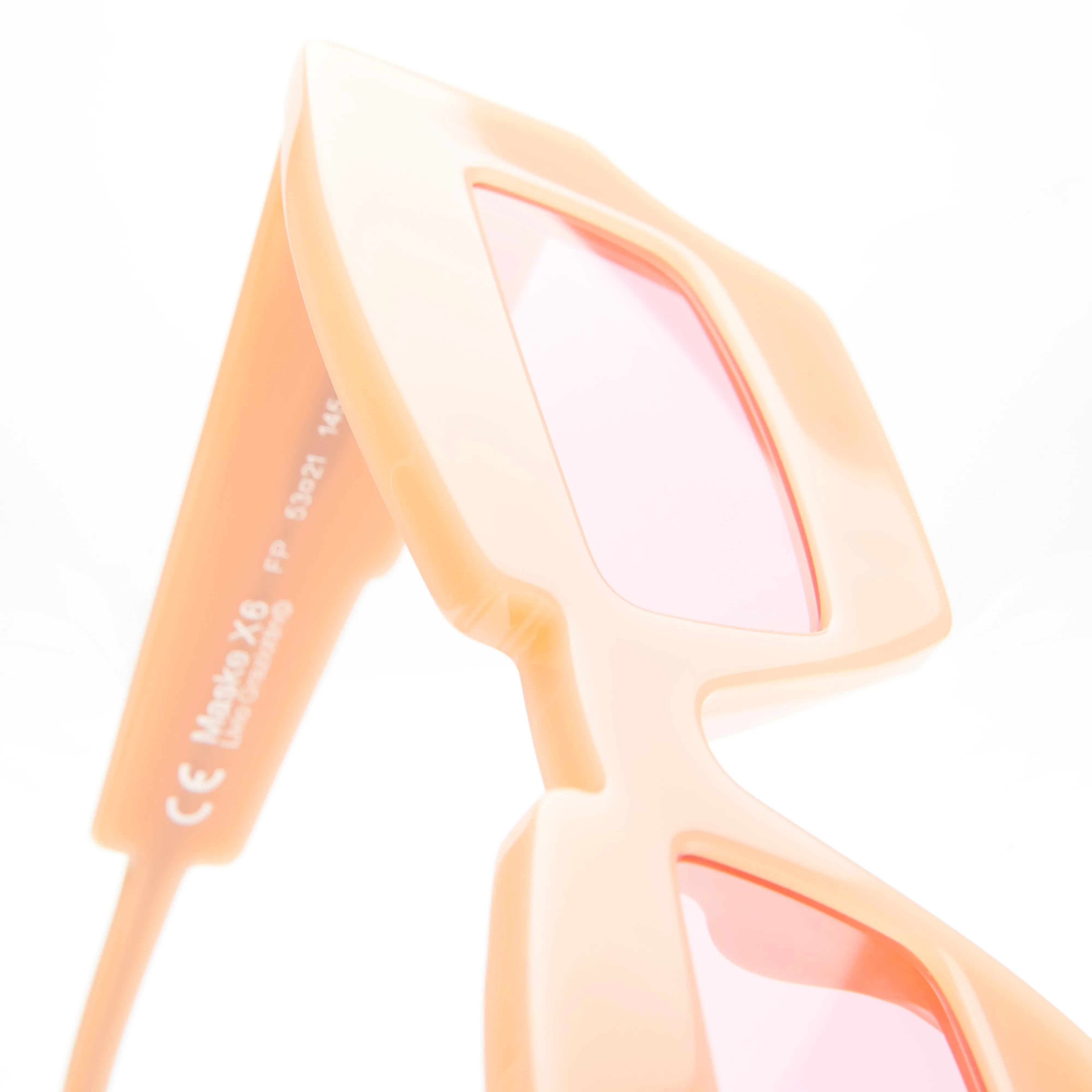 Kuboraum - X6 Sunglasses - (Blush)