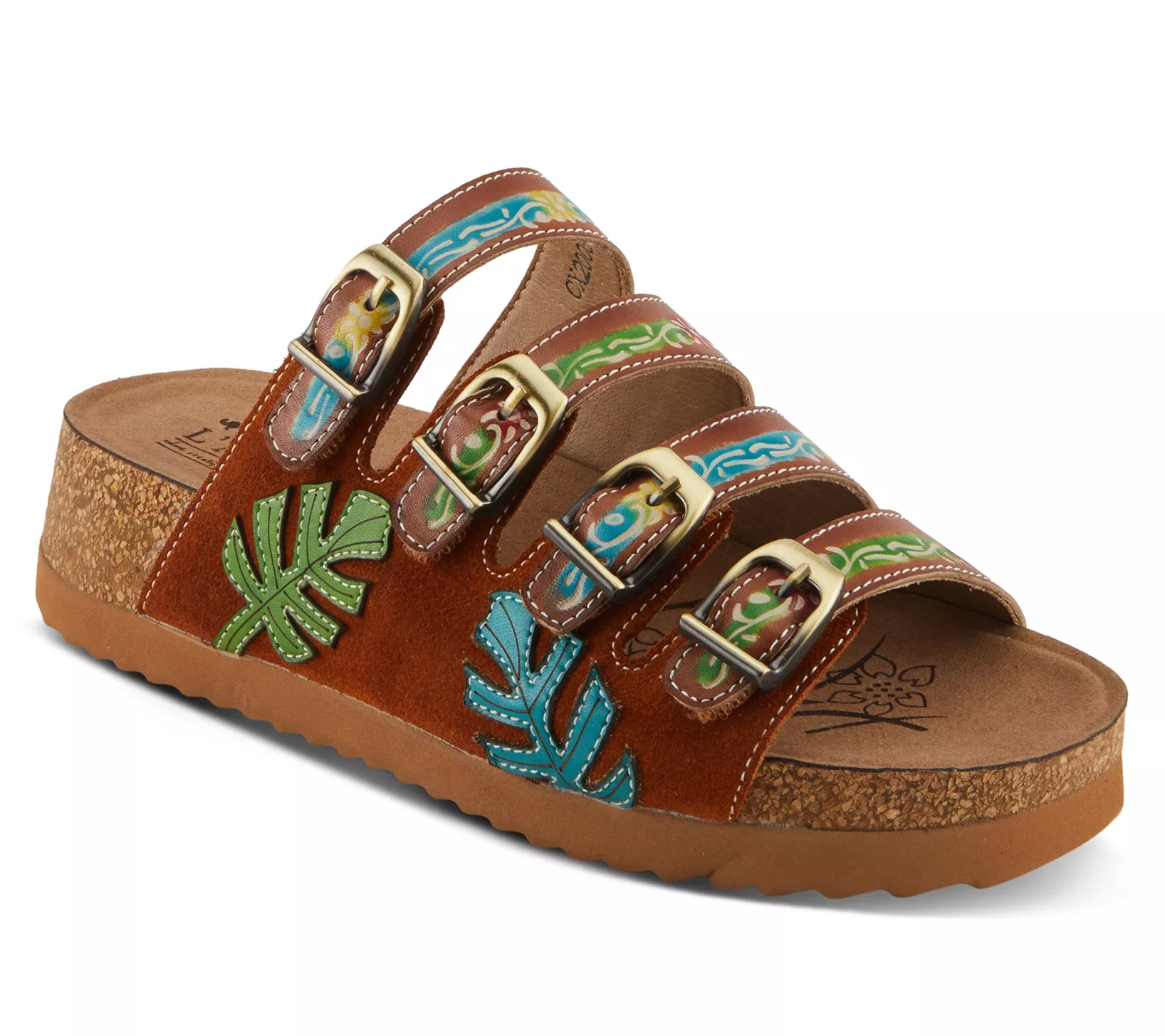 L'Artiste by Spring Step Slip On Sandals - Toocool