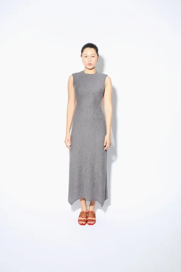 Lattice Dress - Grey