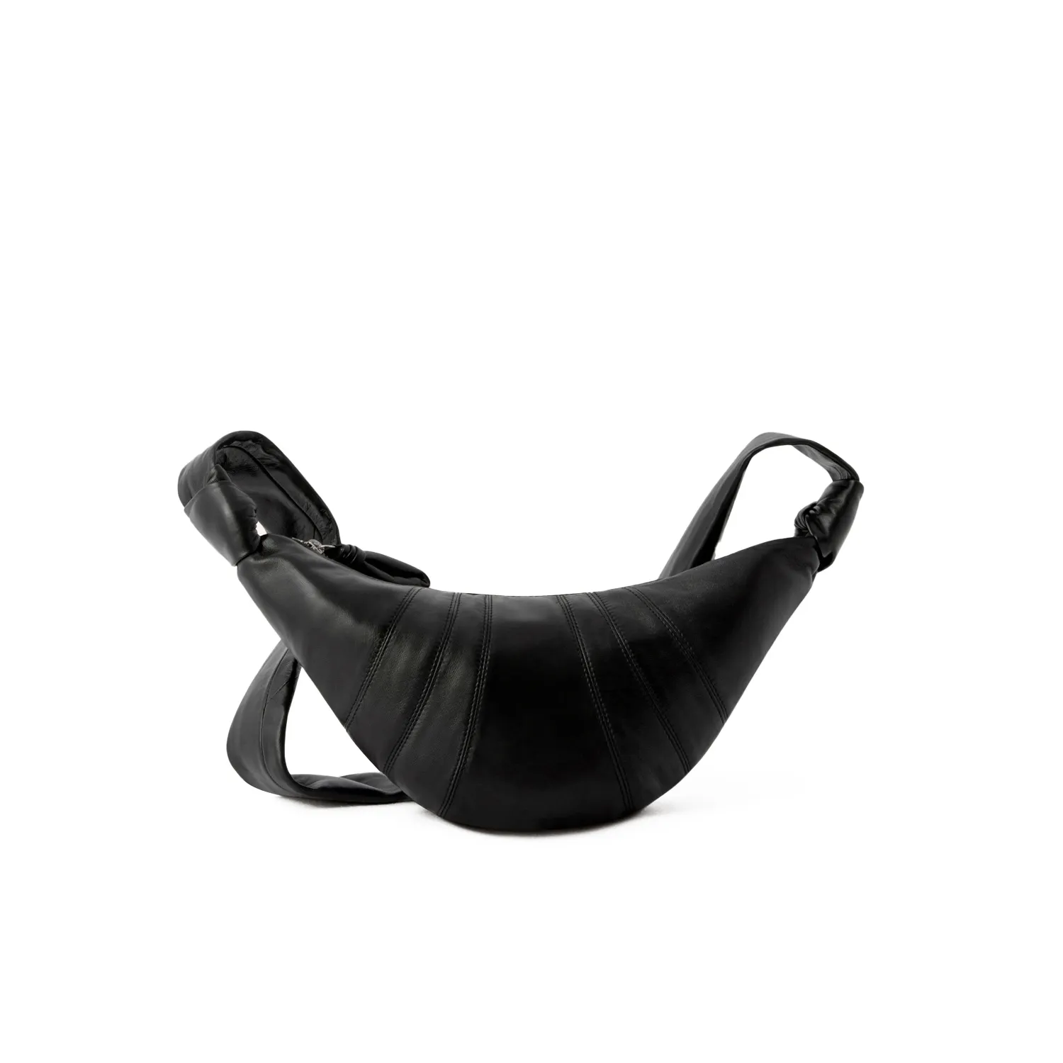 Lemaire SMALL CROISSANT BAG, Black 