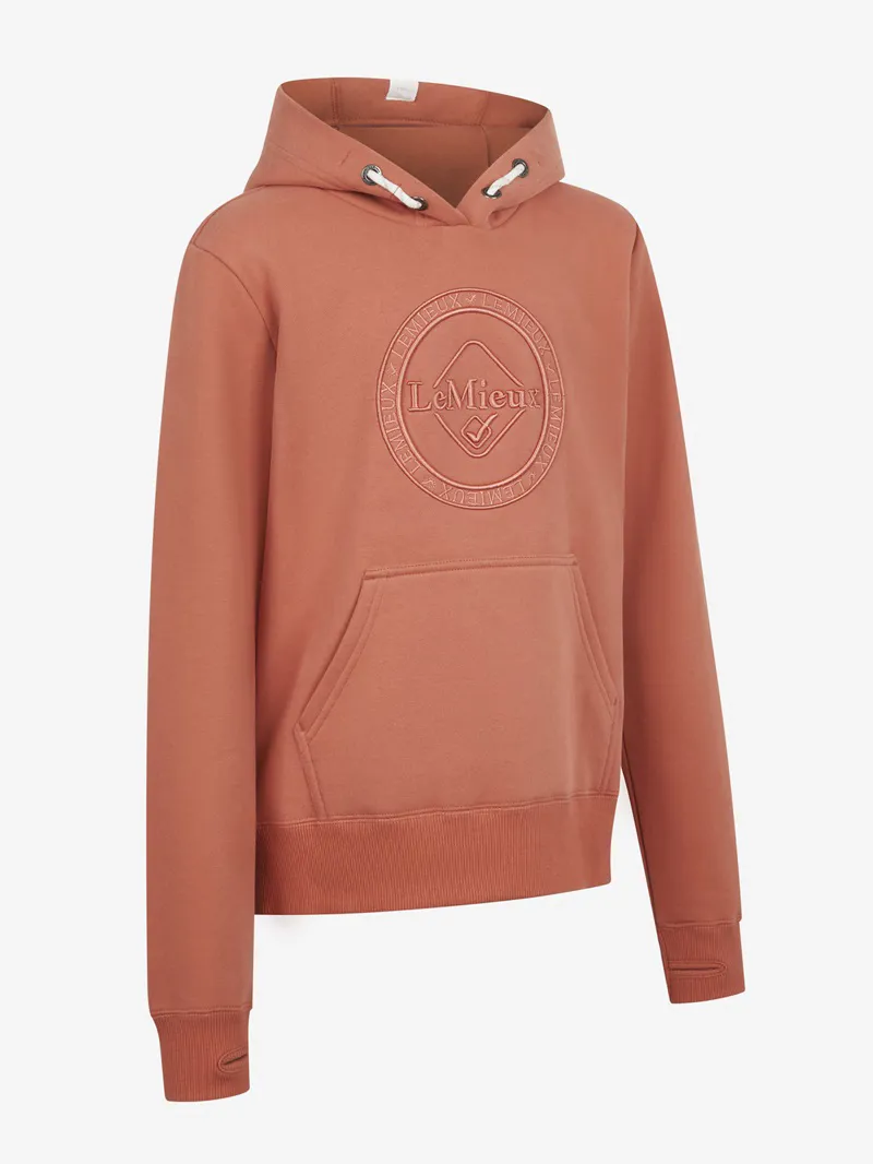 LeMieux Young Rider Hannah Pop Over Hoodie in Apricot