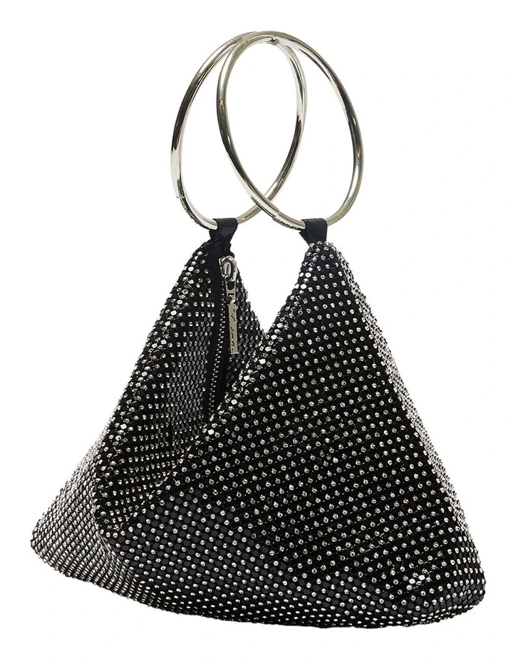 Lia Mesh Bag In Black