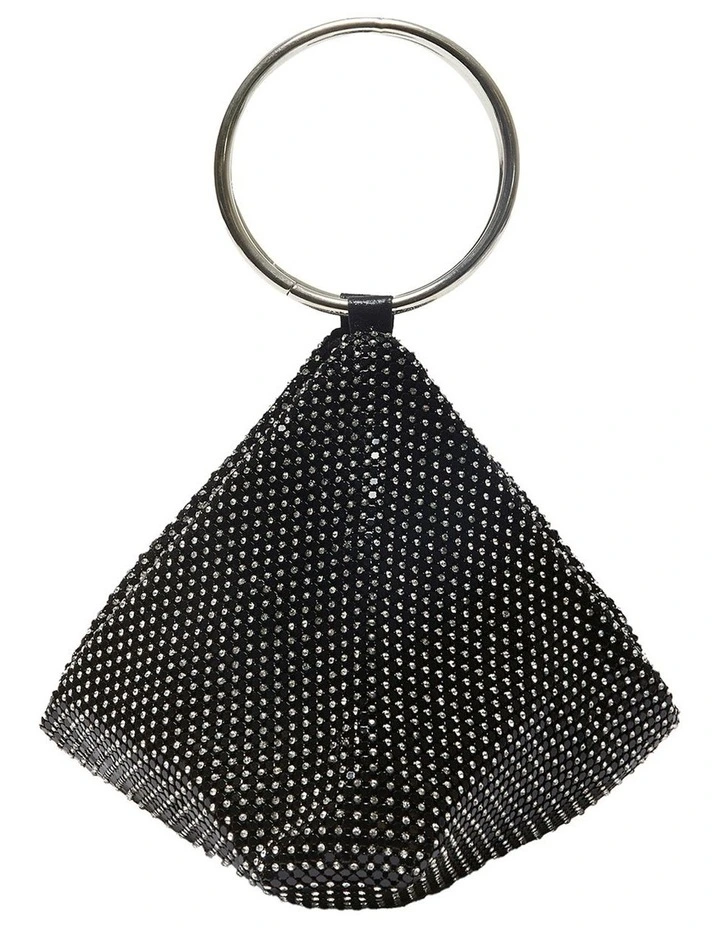 Lia Mesh Bag In Black