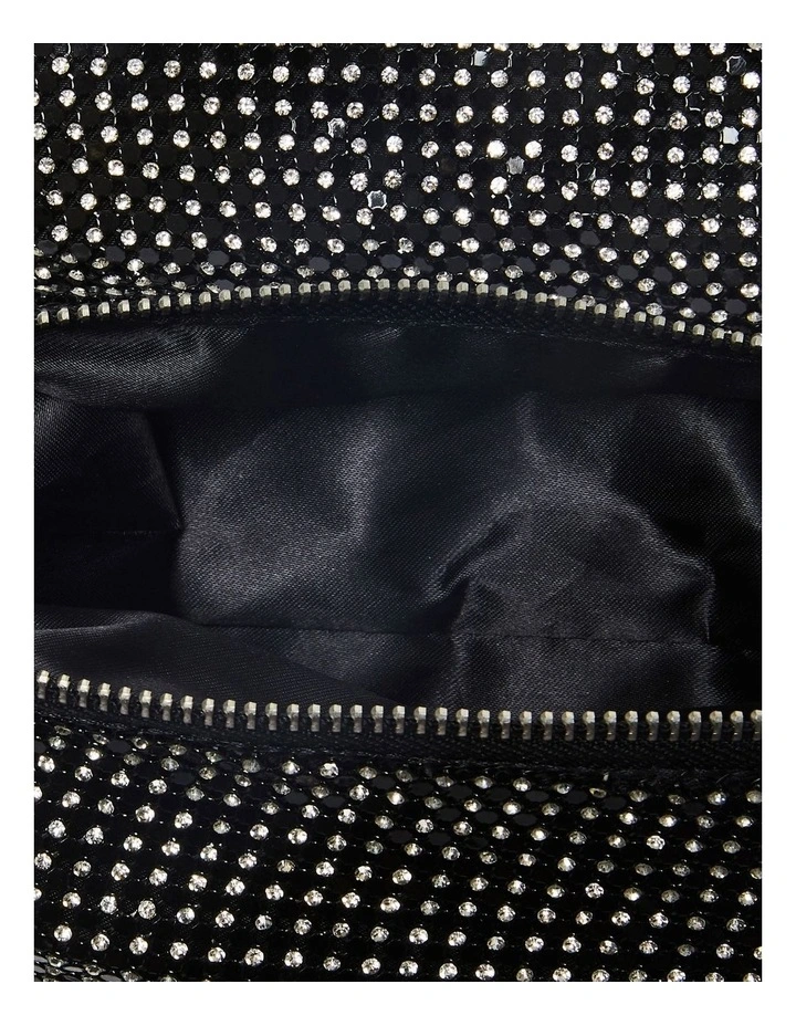 Lia Mesh Bag In Black