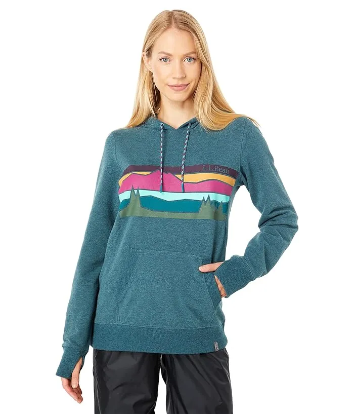 L.L.Bean Bean's Cozy Camp Hoodie Graphic