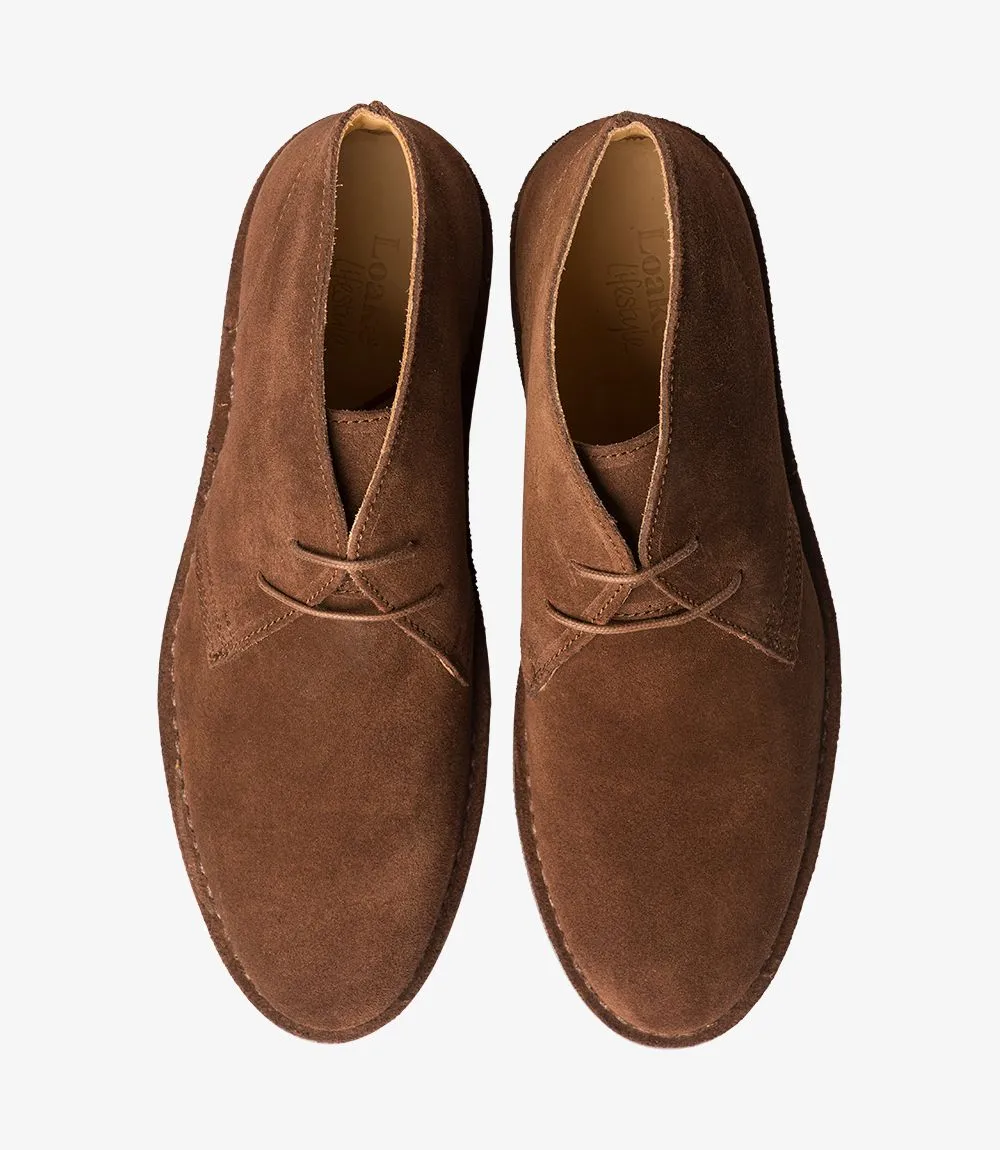 LOAKE Sahara Desert Boot - Brown Suede