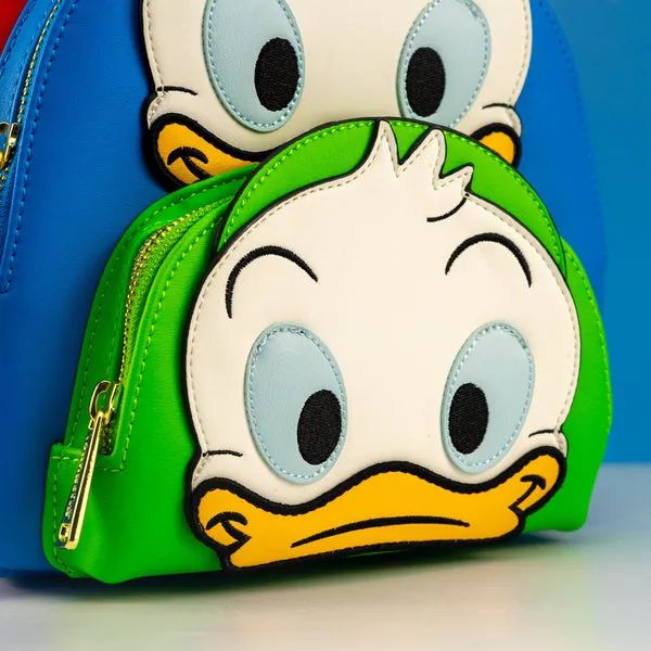 Loungefly x Disney Ducktales Huey, Dewey & Louie Mini Backpack