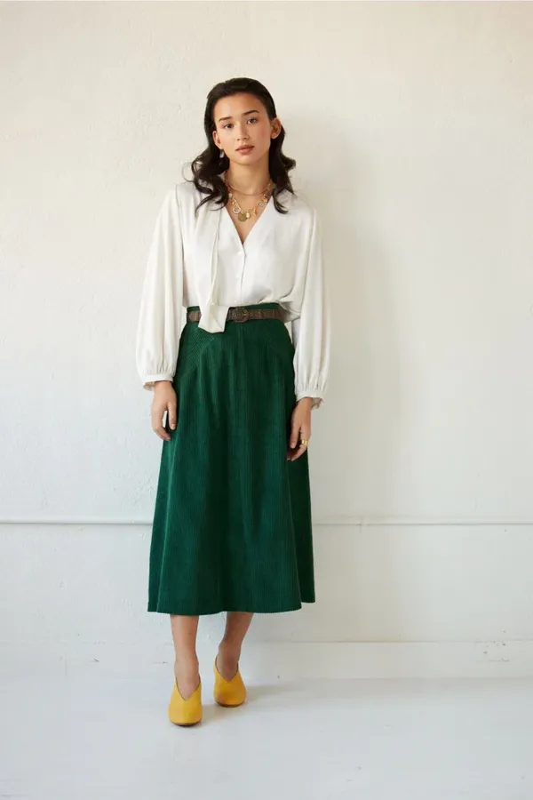 Margot Skirt - Pine