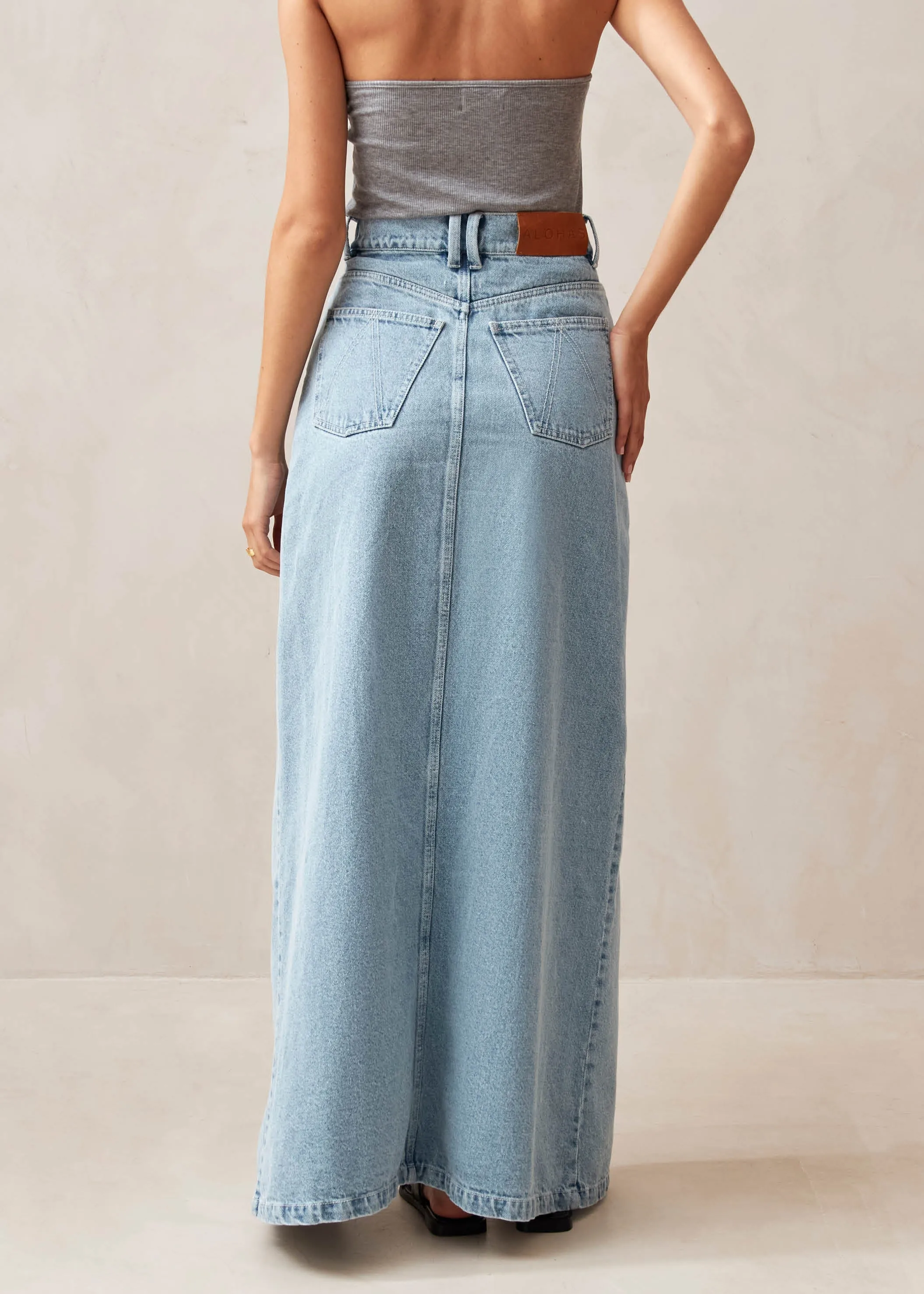 Mariana Blue Denim Skirt  