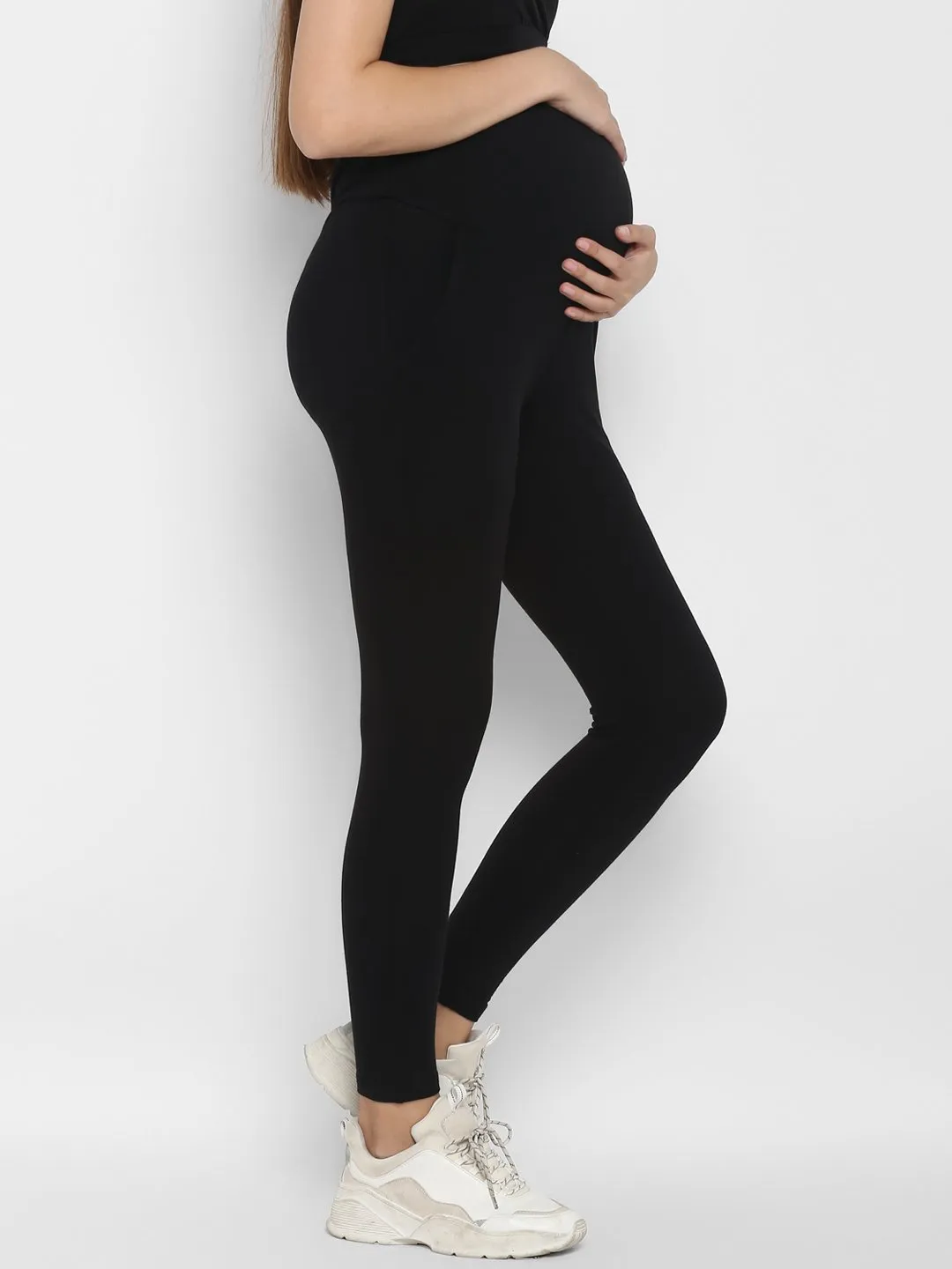 Maternity Leggings- Winter (French Terry Lined)