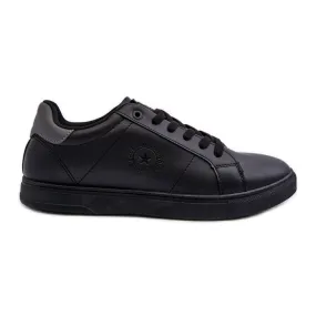 Men's Low Sneakers Eco Leather Big Star NN174284 Black