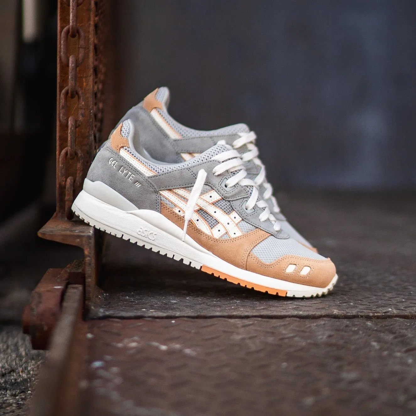 Mens Asics Gel-Lyte 3 OG (White Sage/Cream)