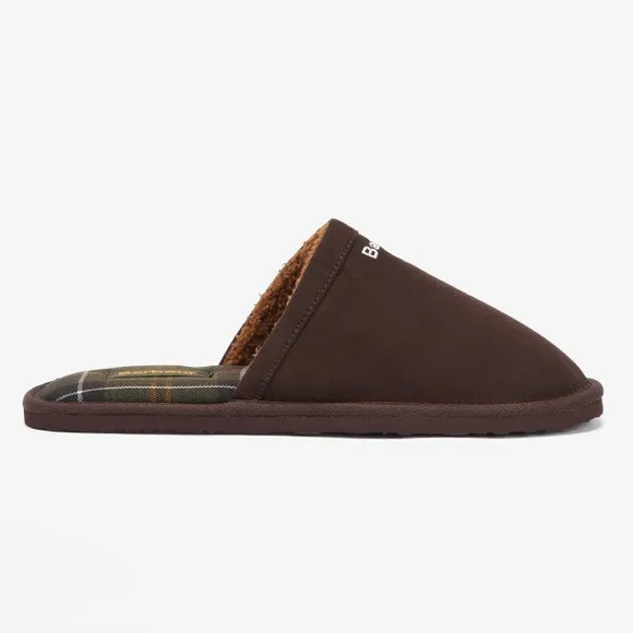 Mens Brown Everitt Mule Slipper