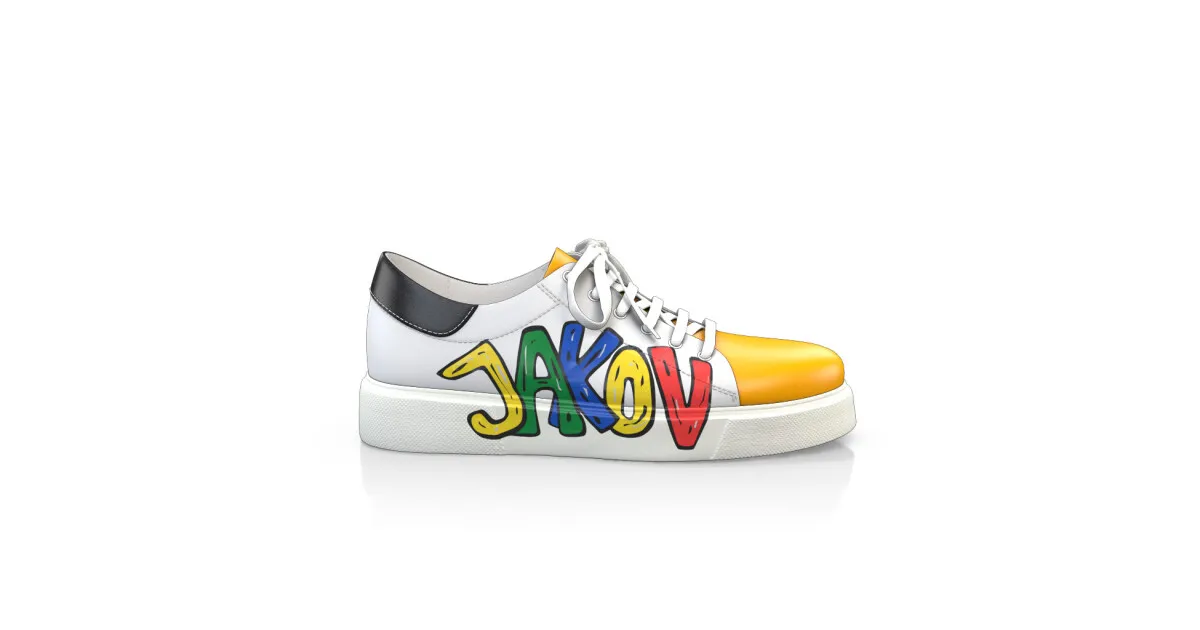 Men's Custom Hand-Painted Sneakers 44520