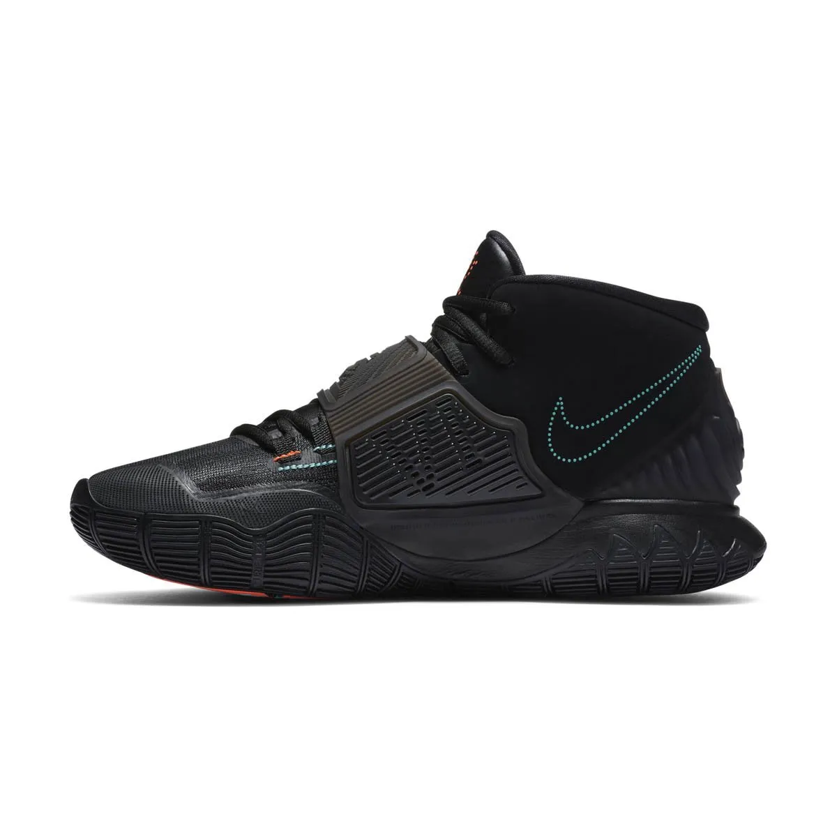 Men's Kyrie 6 Triple Black Basketball Shoe - Footwear