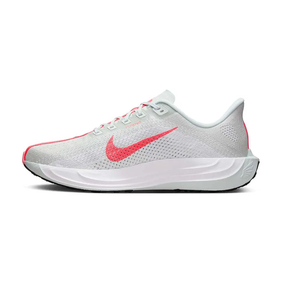 Men's Pegasus Plus Running Shoe - Barely Grey/Hot Punch/White - Regular (D)