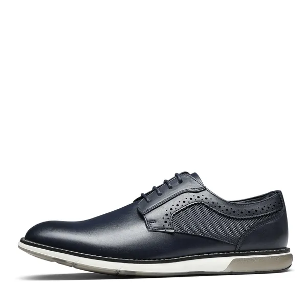 Men's Polished Plain Toe Oxford Dress Sneakers