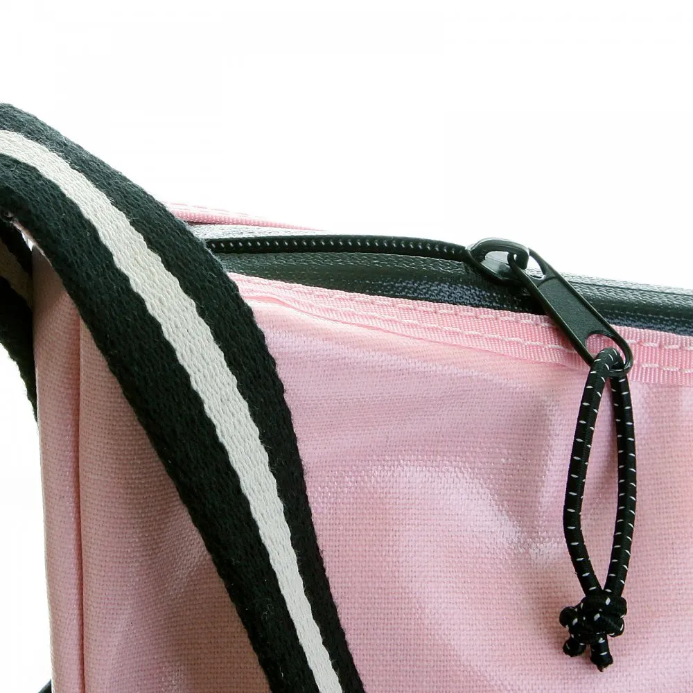 Mens Unisex Light Pink Shoulder Cyclist Fashion Bag