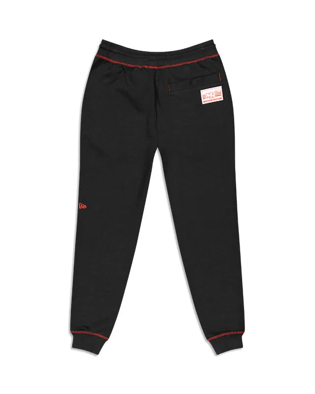 Miami Heat New Era 2023 City Edition Tapered Joggers - Black