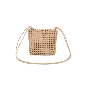 Monkee's Jewelry & Accessories Rocco Handbag- Taupe