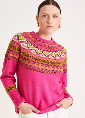 Monsoon Fern Fair Isle Jumper | Grattan