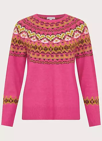 Monsoon Fern Fair Isle Jumper | Grattan