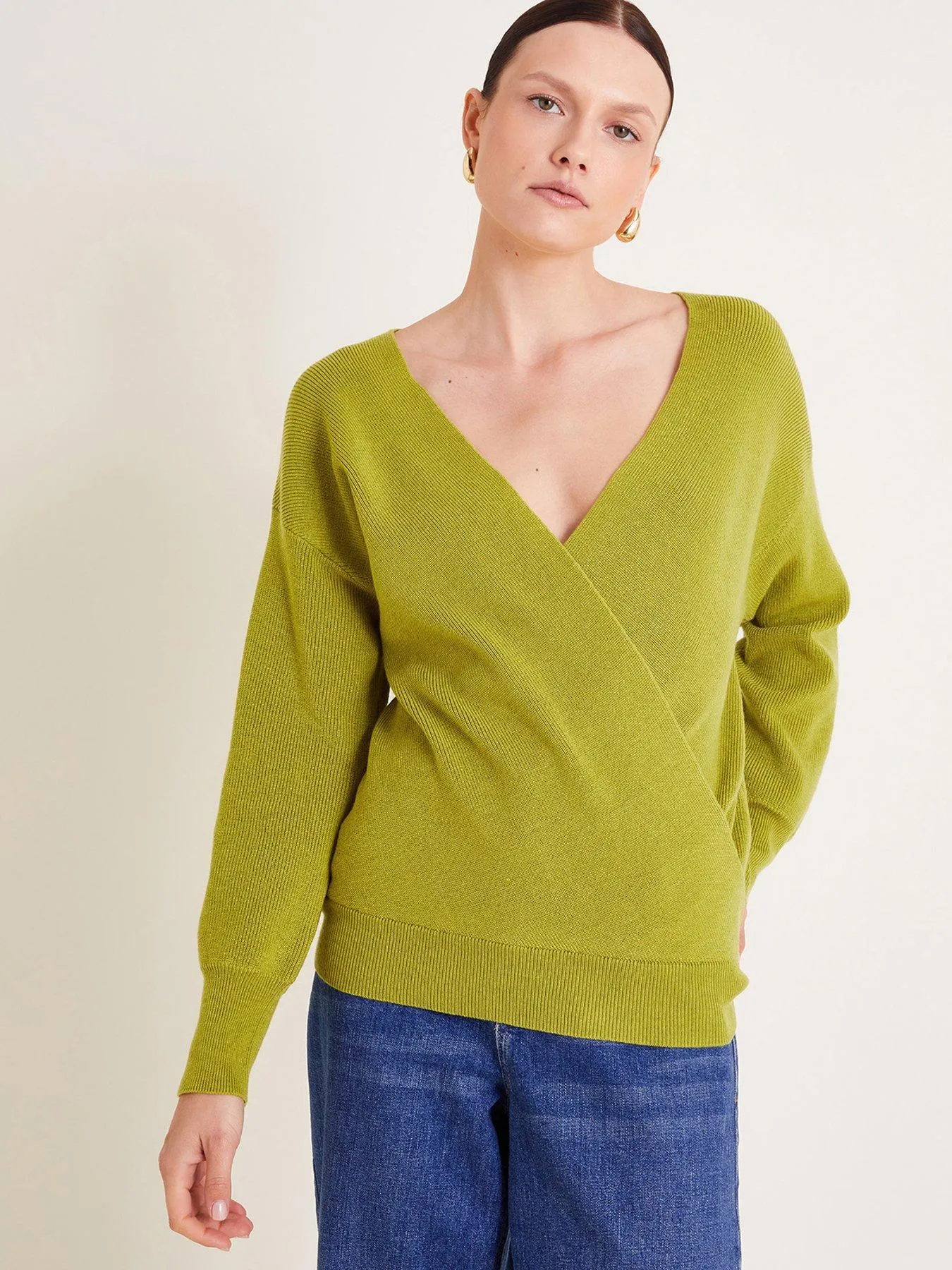 Monsoon Wiley Wrap Jumper