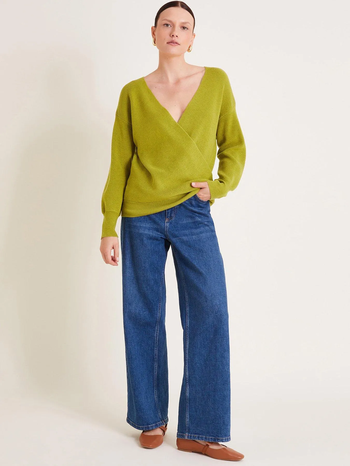 Monsoon Wiley Wrap Jumper