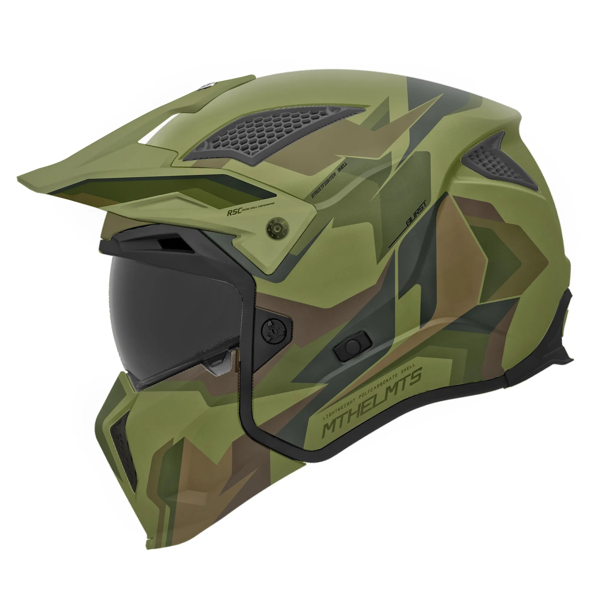 MT Streetfighter S Burst Helmet - Camo