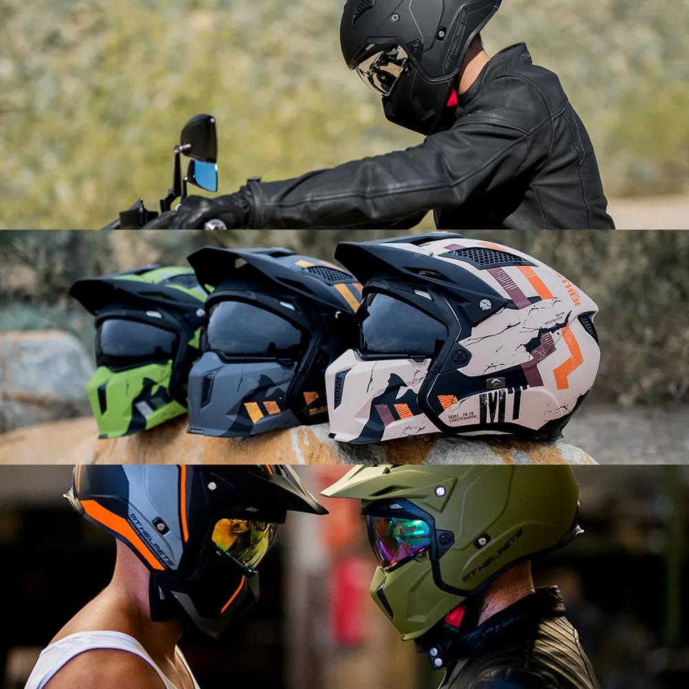 MT Streetfighter S Burst Helmet - Camo