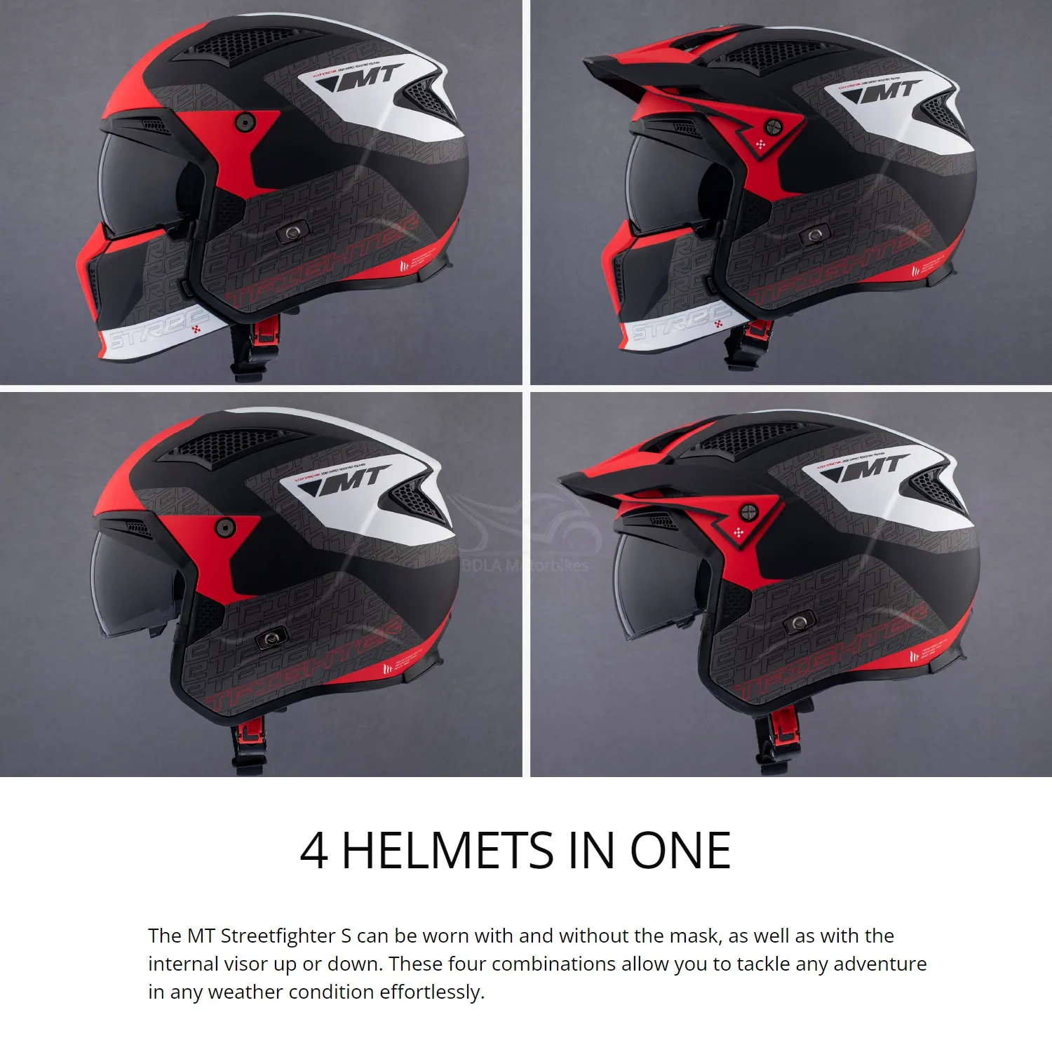 MT Streetfighter S Burst Helmet - Camo