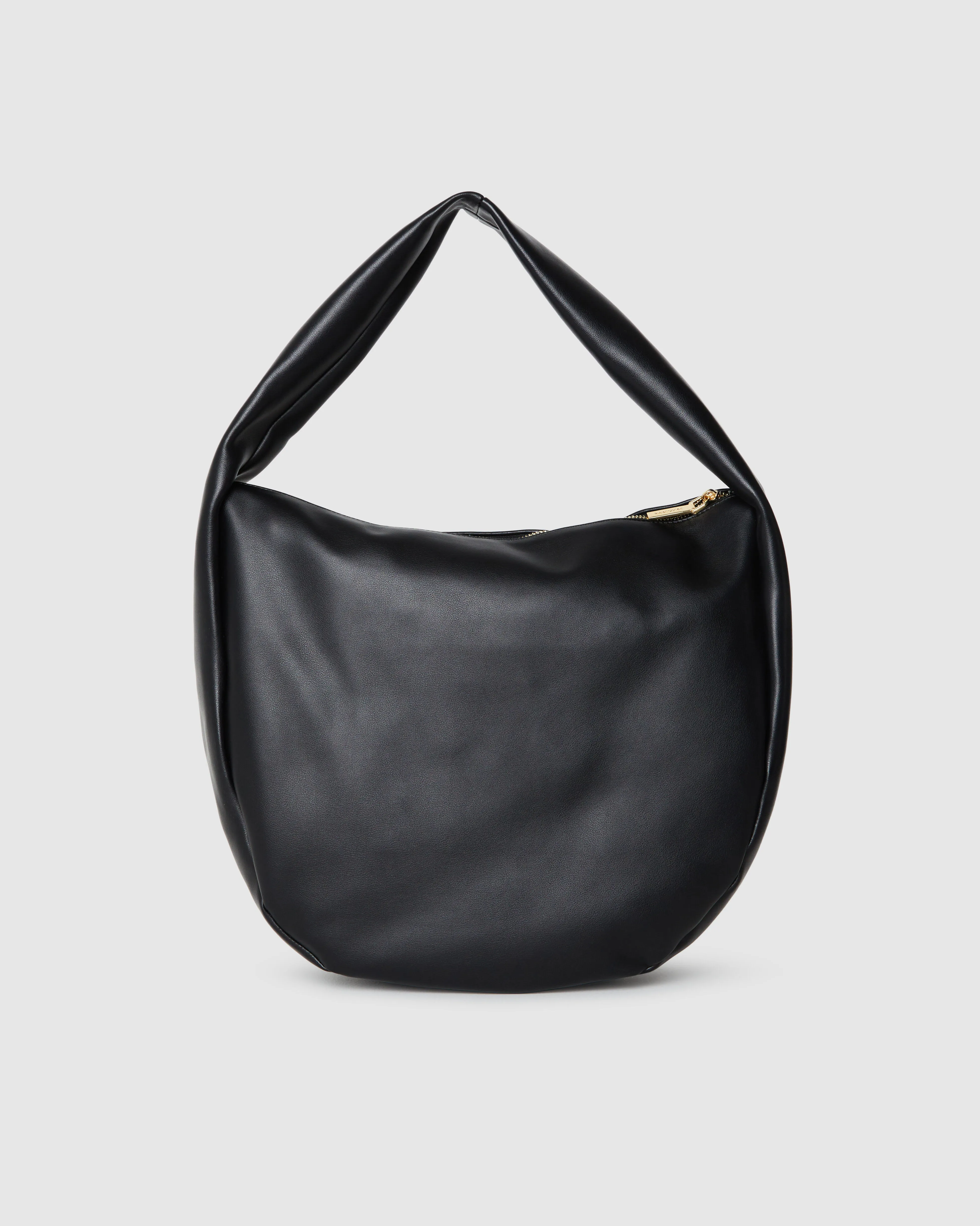 Nakedvice The Zoe Smooth Leather Bag in Black