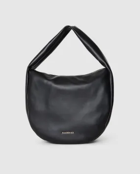 Nakedvice The Zoe Smooth Leather Bag in Black